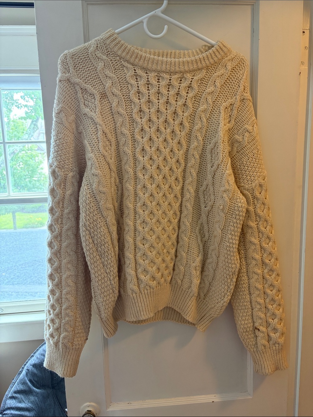 Women's 100% Wool Irish Sweater